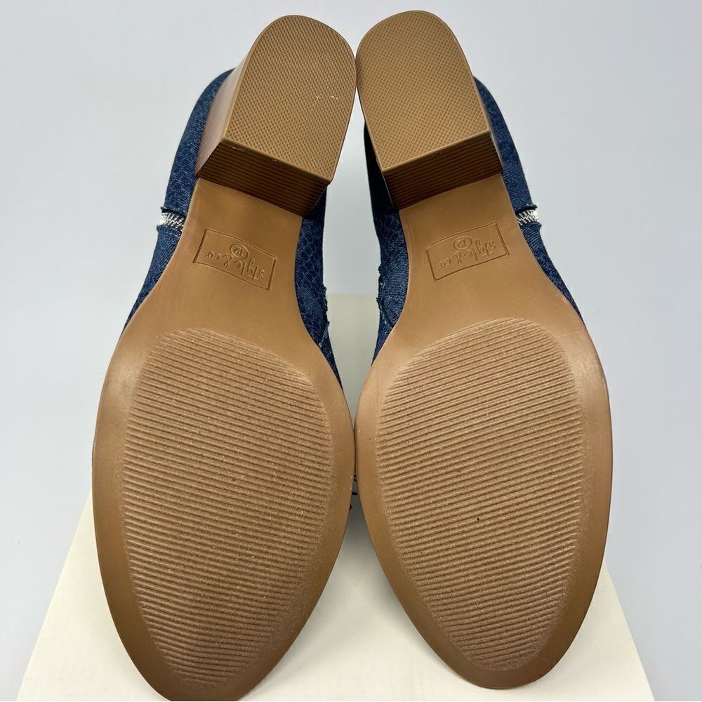 Style & Co Denim Bootie - Picture 7 of 9